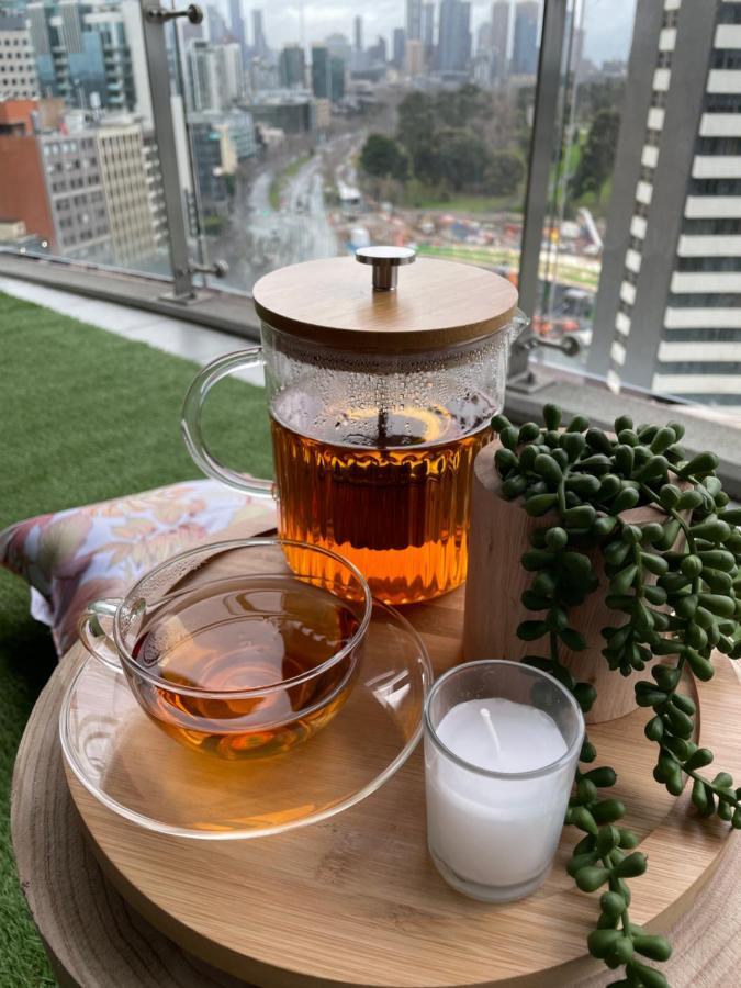 Cozy 1 Bed Apt & Spa,Free Parking ,Phenomena Views Melbourne Kültér fotó
